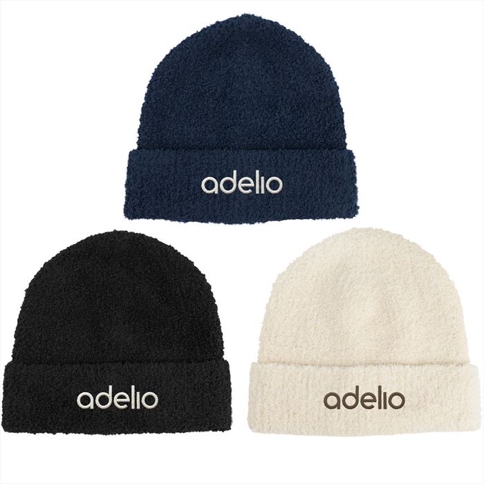 AH15112 Fuzzy rPET Beanie With Custom Imprint